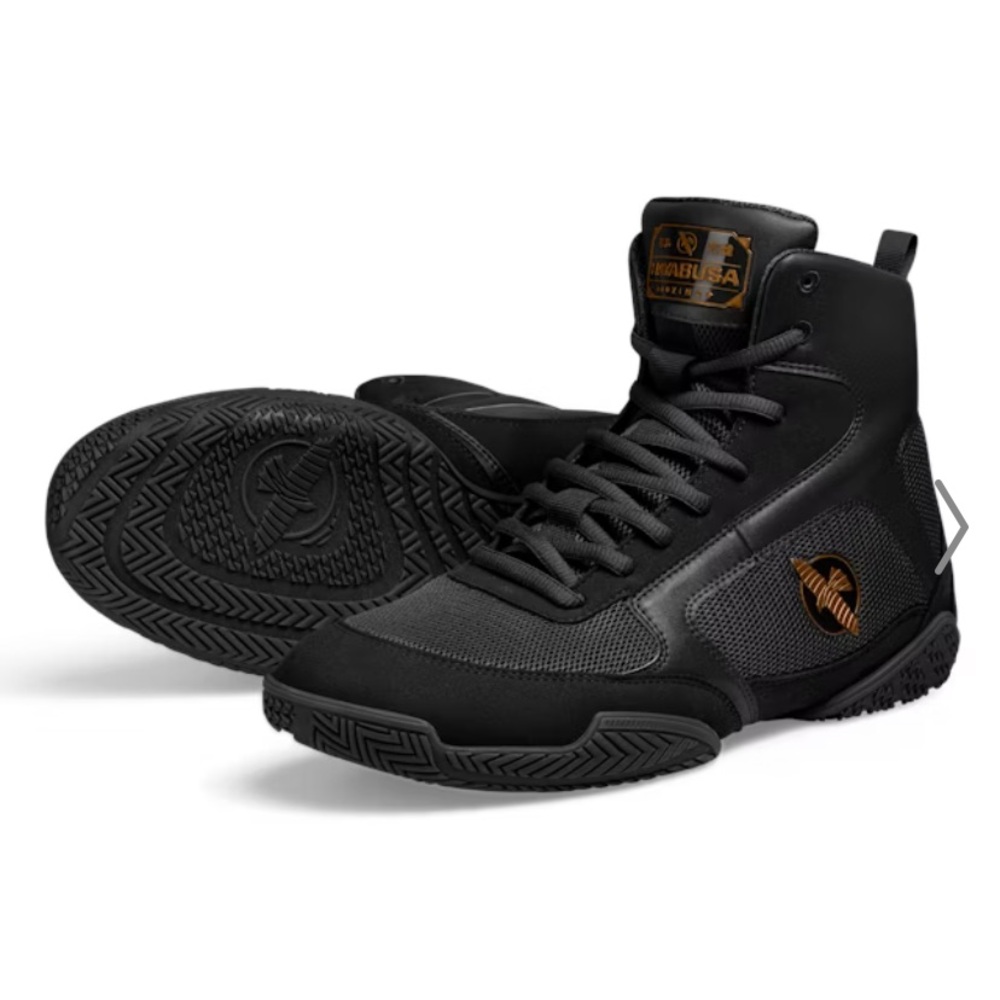 Hayabusa Pro Boxing Shoes - black